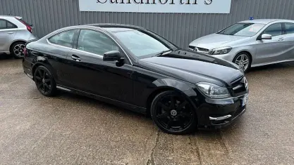 Used Mercedes C250 Sport Edition 204 HP (150 kW) 2014 Black Coupe