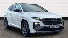 White Used 2022 Hyundai Tucson N Line SUV | £24,990 (Fair price)
