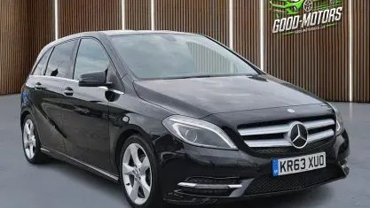 Used Mercedes B180 109 HP (80 kW) 2014 Black Hatchback