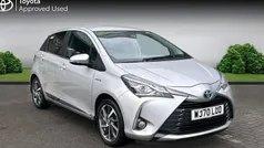 Tyrol silver Used 2020 Toyota Yaris Hybrid Hatchback | £11,690 (Fair price)