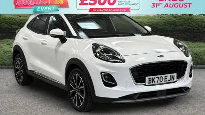 Used Ford Puma Titanium 155 HP (114 kW) 2020 White SUV