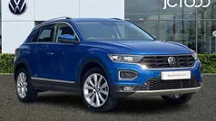 Blue Used 2020 VW T-Roc SEL SUV | £21,250 (Fair price)