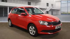 Red Used 2017 Skoda Fabia SE Hatchback | £7,895 (Fair price)