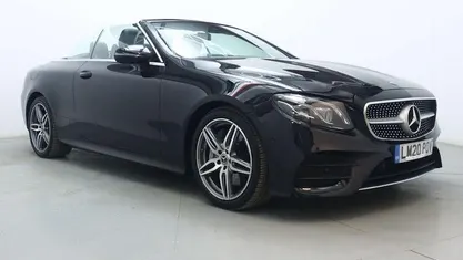 Used Mercedes E300 AMG Line Premium 245 HP (180 kW) 2020 Black Cabriolet