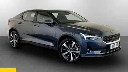 Used Polestar 2 Long Range Dual motor 300 kW (408 HP) 2021 Blue Hatchback