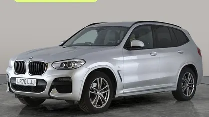Used BMW X3 M Sport 190 HP (139 kW) 2020 Silver SUV
