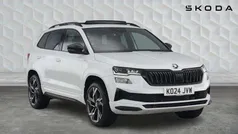 White Used 2024 Skoda Karoq SportLine SUV | £30,070 (Fair price)