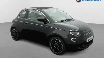 Used Fiat 500e La Prima 86 kW (118 HP) 2022 Black Cabriolet