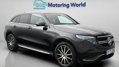 Used Mercedes EQC400 AMG line 300 kW (408 HP) 2020 Black SUV