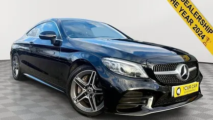Black Used 2019 Mercedes C300 AMG Line Premium Coupe | £18,199 (Good price)