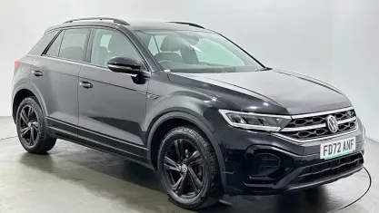 Used VW T-Roc R-line 150 HP (110 kW) 2022 Black SUV