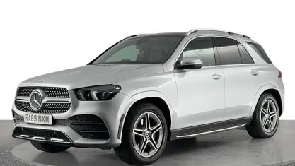 Used Mercedes GLE400 AMG line 330 HP (242 kW) 2019 Silver SUV