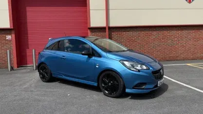 Używany Vauxhall Corsa Edition 75 KM (55 kW) 2016 Niebieski Hatchback