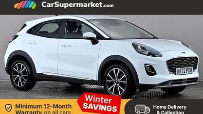 White Used 2022 Ford Puma Titanium Hatchback | £13,697 (Fair price)
