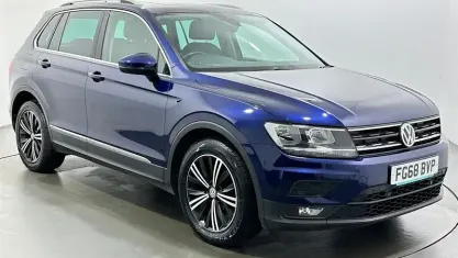Usado VW Tiguan SE 150 HP (110 kW) 2018 Azul SUV