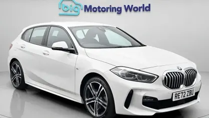 Used BMW 118 M Sport 136 HP (100 kW) 2022 White Hatchback
