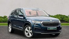 Petrol blue metallic Used 2022 Skoda Kodiaq SE L SUV | £22,995 (Fair price)