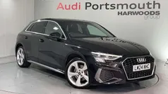 Black Used 2024 Audi A3 e-tron S-Line Hatchback | £25,490 (Fair price)