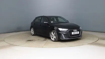 Used Audi A1 Sportback S-Line 116 HP (85 kW) 2019 Black Hatchback
