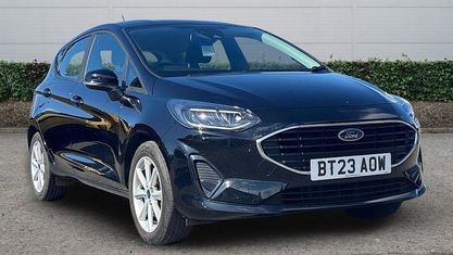 Używany Ford Fiesta Trend 75 KM (55 kW) 2022 Czarny Hatchback