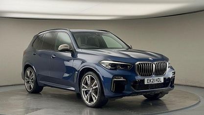 Begagnad BMW X5 Comfort Edition 400 HK (294 kW) 2020 Blå SUV