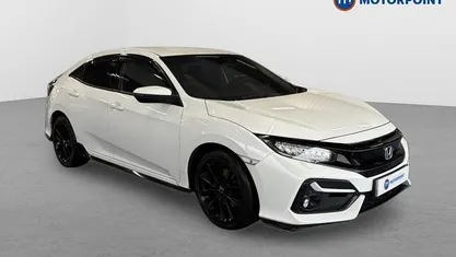 Used Honda Civic Sport 182 HP (133 kW) 2021 White Hatchback