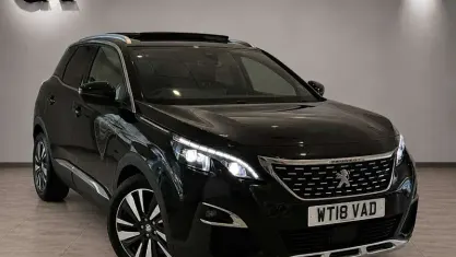 Used Peugeot 5008 Premium 165 HP (121 kW) 2018 Black SUV