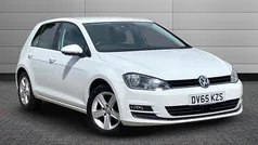 Pure white Used 2015 VW Golf VII Match Hatchback | £11,050 (A bit pricey)