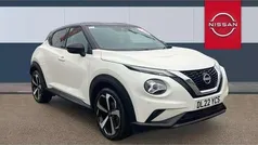 White Used 2022 Nissan Juke Tekna SUV | £17,816 (Fair price)