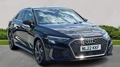 Black Used 2022 Audi A3 S-Line Sedan | £21,603 (Fair price)