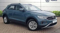 Blue Used 2022 VW T-Roc Life SUV | £21,295 (Fair price)