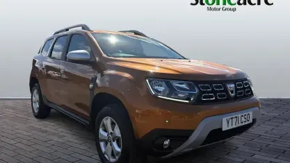 Used Dacia Duster Comfort 131 HP (96 kW) 2021 Orange SUV