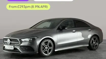 Used Mercedes CLA200 AMG line 163 HP (119 kW) 2022 Grey Coupe