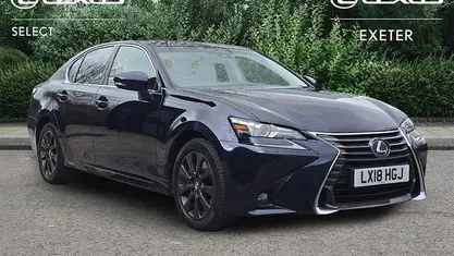 Used Lexus GS300h Executive Line 223 HP (164 kW) 2018 Blue Sedan