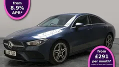 Blue Used 2022 Mercedes CLA180 AMG line Sedan | £22,161 (Good price)