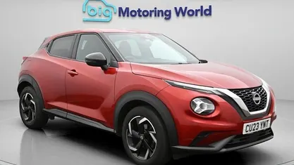 Used Nissan Juke N-Connecta 114 HP (83 kW) 2023 Red SUV