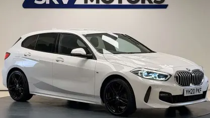 Used BMW 118 M Sport 140 HP (102 kW) 2020 White Hatchback