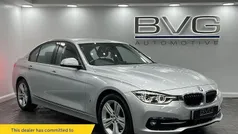 Silver Used 2017 BMW 330e Sport Line Sedan | £9,494 (Fair price)
