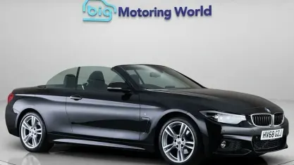 Used BMW 420 M Sport 184 HP (135 kW) 2018 Black Cabriolet