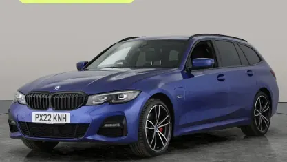 Used BMW 330e M Sport 292 HP (214 kW) 2022 Blue Estate