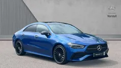 Spectral blue metallic Used 2024 Mercedes CLA220 AMG Line Premium Plus Sedan | £33,468 (Fair price)