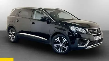Used Peugeot 5008 GT-line 131 HP (96 kW) 2020 Black SUV