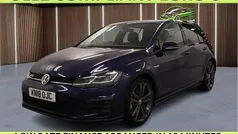 Blue Used 2018 VW Golf VII GTD Hatchback | £17,477 (Fair price)