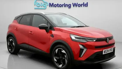 Used Renault Captur Techno 91 HP (66 kW) 2024 Red/black SUV