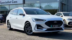 White Used 2022 Ford Focus ST-Line Estate | £15,995 (Fair price)