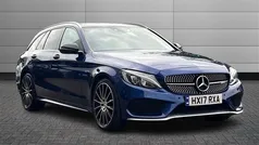 Brilliant blue Used 2017 Mercedes C43 AMG Premium Plus Estate | £21,180 (Fair price)