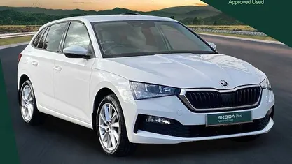 Candy white Used 2023 Skoda Scala SE L Hatchback | £15,878 (Fair price)
