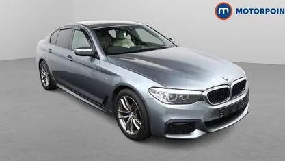 Used BMW 520 M Sport 190 HP (139 kW) 2019 Blue Sedan