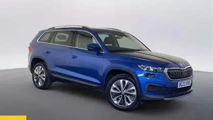 Used Skoda Kodiaq SE L 150 HP (110 kW) 2021 Blue SUV