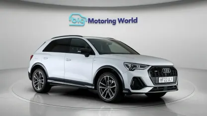 Used Audi Q3 Black Edition 190 HP (139 kW) 2022 White SUV
